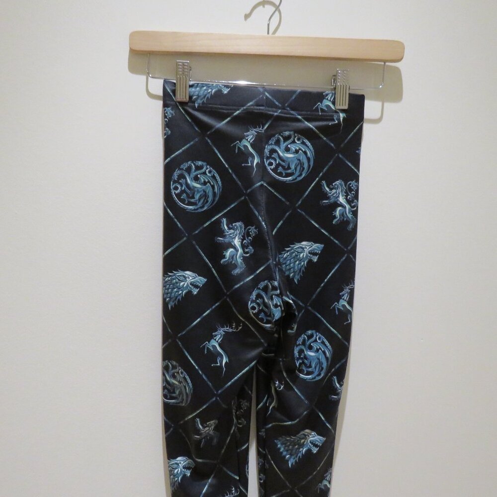 BLACKMILK Game Of Thrones Win Or Die Leggings Goth Alt Punk Cosplay Whimsigoth - Picture 10 of 14
